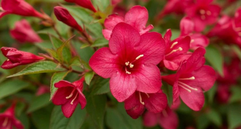 Вейгела «All Summer Red»: ваш сад в алом пламени с весны до осени Вейгела «All Summer Red»: ваш сад в алом пламени с весны до осени