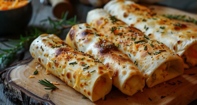 Сырные трубочки из лаваша: быстрый и вкусный завтрак для всей семьи Сырные трубочки из лаваша: быстрый и вкусный завтрак для всей семьи