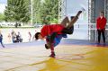 Открытая тренировка по самбо прошла на площади имени Ленина в Биробиджане