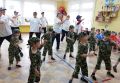 Дошкольники и ветераны объединили силы в игре Зарница в Биробиджане
